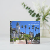 Carte Postale Hearst Castle, San Simeon, Californie (Debout devant)