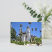 Carte Postale Hearst Castle, San Simeon, Californie (Debout devant)
