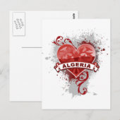 Carte Postale Heart Algérie (Devant / Derrière)