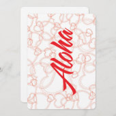 Carte postale Heart Aloha (Devant / Derrière)