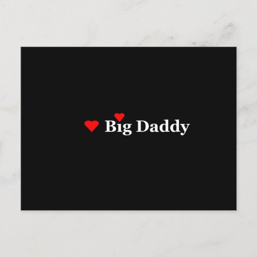 Carte Postale Heart Big Daddy (Devant)
