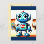 Carte postale Heart Buddy (Devant / Derrière)