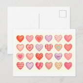 Carte Postale Heart Collage (Devant / Derrière)
