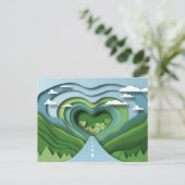 Carte postale Heart Highway Road (Debout devant)