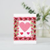 Carte Postale Heart Ladybugs (Debout devant)