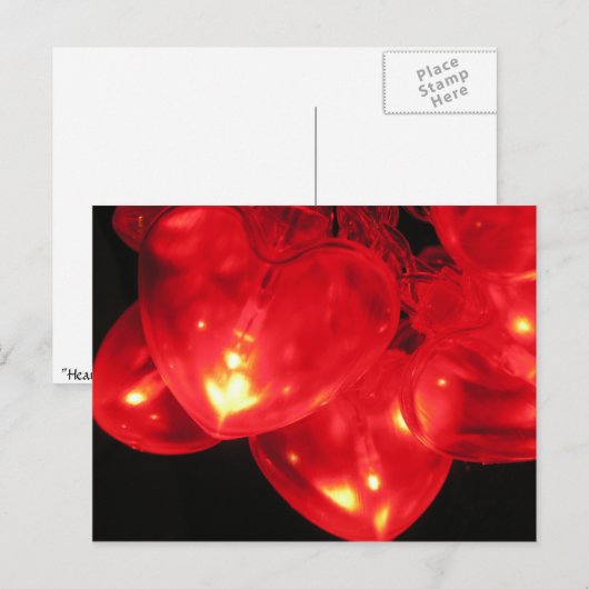 Carte postale Heart Light (Devant / Derrière)