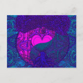 Carte Postale Heart Mandala Tree (Devant)