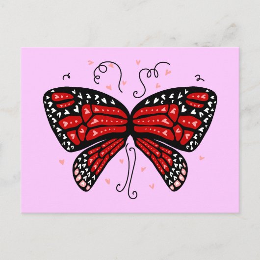 Carte Postale Heart Wings (Devant)