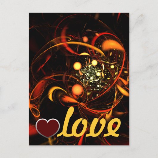 Carte postale Heartbeat Love (Devant)