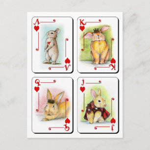 CARTE POSTALE HEARTS