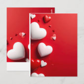 Carte Postale hearts (Devant / Derrière)