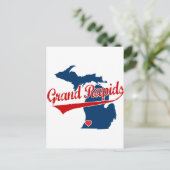 Carte Postale Hearts Grand Rapids Michigan (Debout devant)