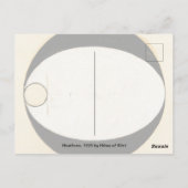 Carte Postale Heathens, 1920 par Hilma af Klint (Dos)