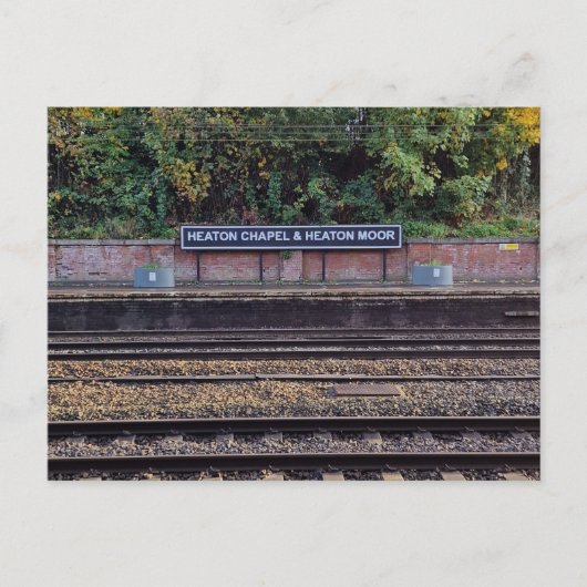 Carte Postale Heaton Chapel & Heaton Moor (Devant)