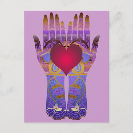 Carte postale Heaven Hands Hands (Devant)