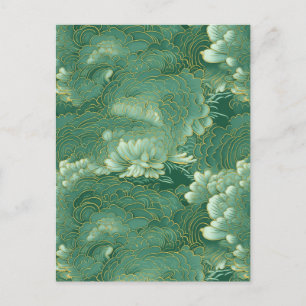 Carte Postale Heavenant Jade Chiyogami