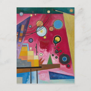Carte Postale Heavy Red Kandinsky