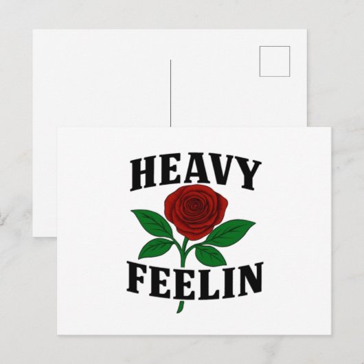 Carte postale Heavyfeelin (Devant / Derrière)