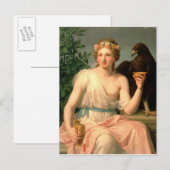 Carte Postale Hebe, 1784 (Devant / Derrière)