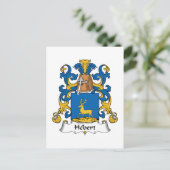 Carte Postale Hebert Family Crest (Debout devant)