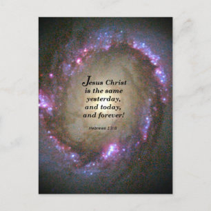 Carte Postale Hébreux 13:8