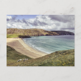 Carte Postale Hébrides extérieures de la plage de Clibhe