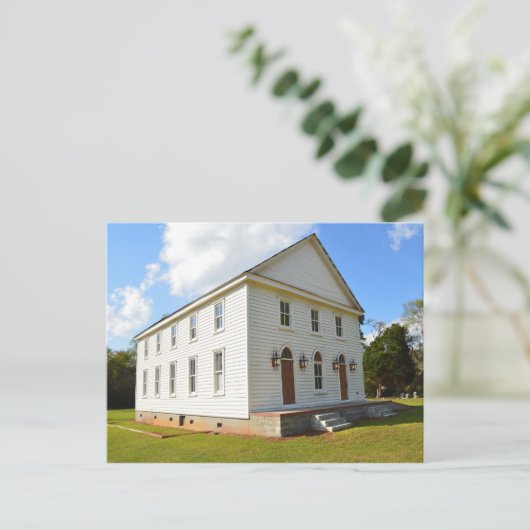 Carte Postale Hébron Church, Johns Island, Caroline du Sud (Debout devant)