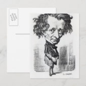 Carte Postale Hector Berlioz (Devant / Derrière)