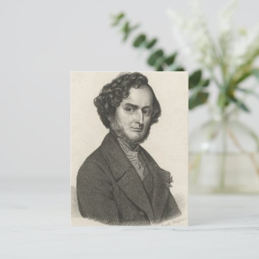 Carte Postale Hector Berlioz (Debout devant)