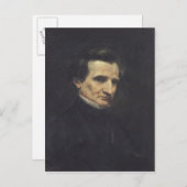 Carte Postale Hector Berlioz 1850 (Devant / Derrière)
