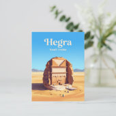 Carte Postale Hegra Arabie Saoudite (Debout devant)