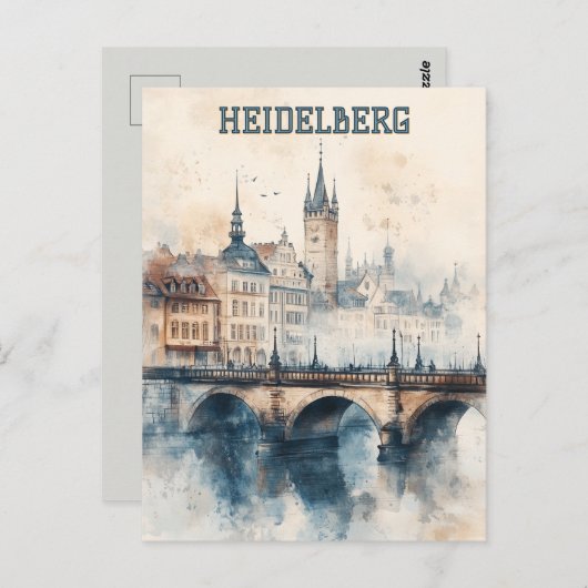 Carte Postale Heidelberg (Devant / Derrière)