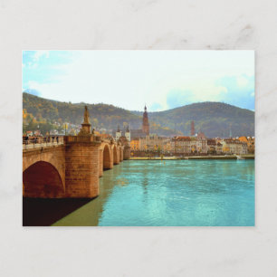 Carte Postale Heidelberg, Allemagne