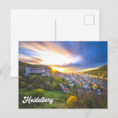 Carte Postale Heidelberg, Allemagne (Devant / Derrière)