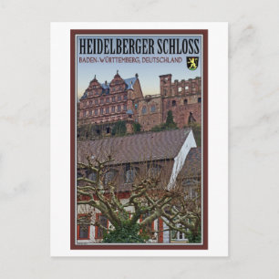 Carte Postale Heidelberg - Château du dessous