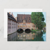 Carte Postale Heilig Geist Spital, Nürnberg (Devant / Derrière)