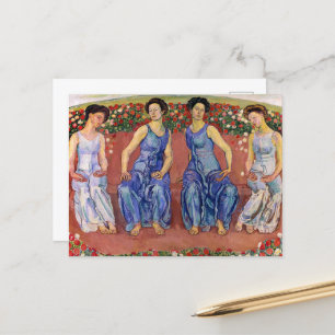 Carte Postale Heilige Stunde par Ferdinand Hodler