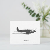 Carte Postale Heinkel HE111 (Debout devant)