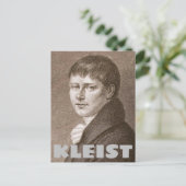Carte Postale Heinrich von Kleist (Debout devant)