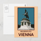 Carte Postale Heldenplatz Vienne (Devant / Derrière)