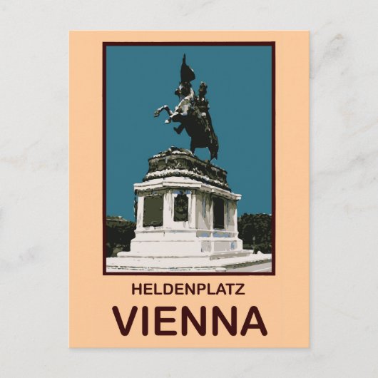 Carte Postale Heldenplatz Vienne (Devant)
