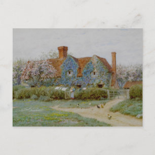 Carte Postale Helen Allingham Buckinghamshire House à Penn Stree