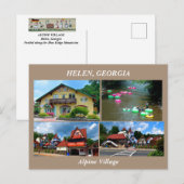 Carte Postale Helen, Géorgie (Devant / Derrière)