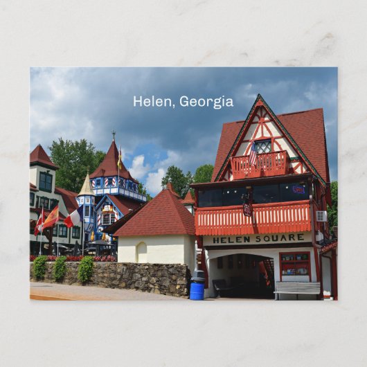 Carte Postale Helen, Géorgie (Devant)