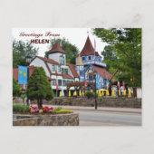 Carte postale Helen, Géorgie Holiday (Devant)