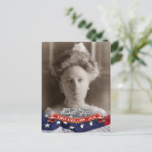 Carte Postale Helen Taft, Première Dame des Etats-Unis (Debout devant)