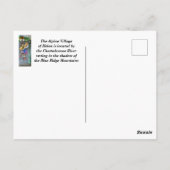 Carte postale Helen, Village alpin de Géorgie (Dos)