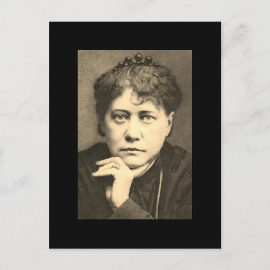Carte Postale Helena Blavatsky (Devant)