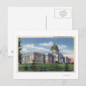 Carte Postale Helena, Montana - Vue de l'immeuble du Capitole de (Devant / Derrière)