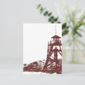 Carte Postale Helena MT Firetower (Debout devant)